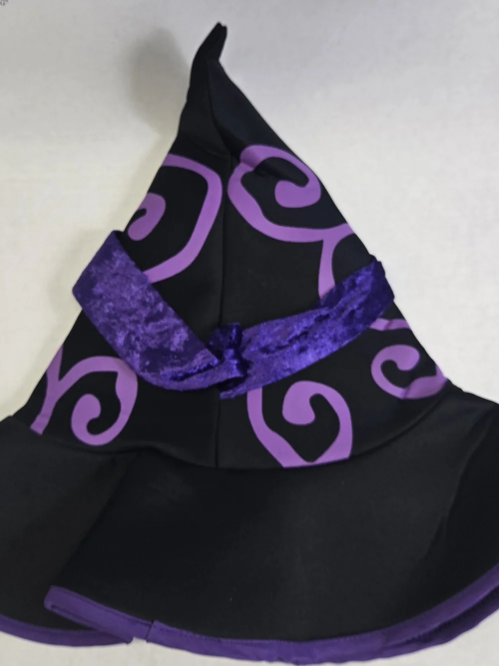New 4T Purple & Black Bat Witch Kids Costume with Belt